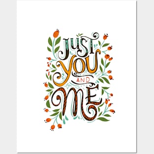 Just You and Me Posters and Art